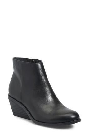 S&ouml;fft Nina Wedge Bootie in Black at Nordstrom Rack, Size 7