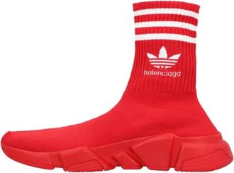 Balenciaga Rubber sneakers - Heren - Sneakers - Rood - 43 EU - Schoenen