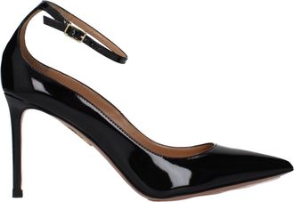 Aquazzura Black Leather High Heel Womens Pumps