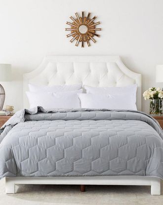 St. James Home Honeycomb Stitched Down Alt Blanket