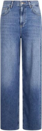 Liu Jo High Waist Denim Jeans - Dames - Regular Fit Jeans - Blauw - W27 - Denim - Jeans
