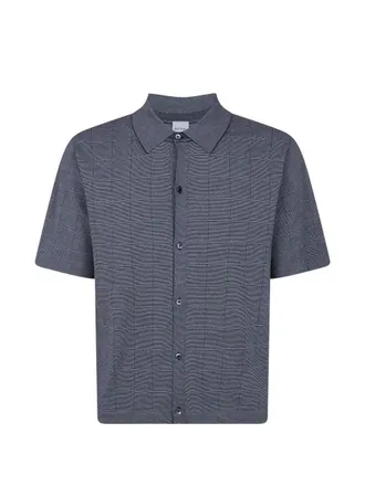 Paul Smith Mens Knitted Short Sleeves Shirt