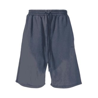 Off-white Casual Shorts - Heren - Korte Broeken - Blauw - L - Katoen - Korte Broeken