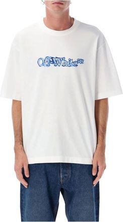 Off-white T-Shirts, male, White, Size: S Cloudy Arrow T-shirt White