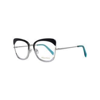 Pucci Glasses, female, Black, Size: ONE SIZE Black Women Optical Frames with Branded Case