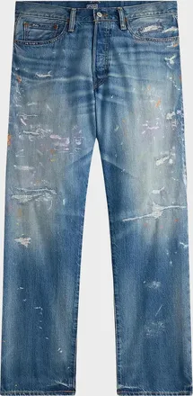 Polo Ralph Lauren Men & apos;s Vintage Classic Distressed Jean