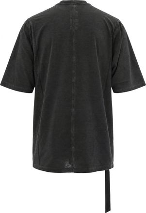 Rick Owens Jumbo Faded Cotton T-Shirt - Black