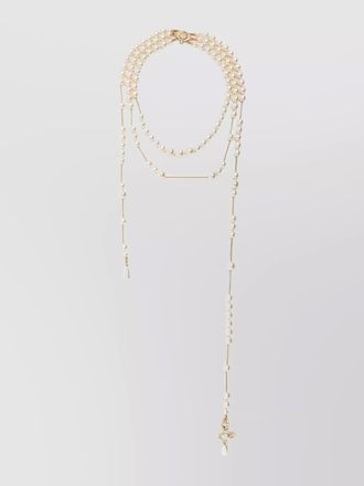 Vivienne Westwood multi-strand pearl necklace adjustable length