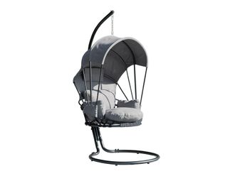 Mirjan24 Silla Colgante Comfivo 317, 198x100x136cm, Metal, Tapiz