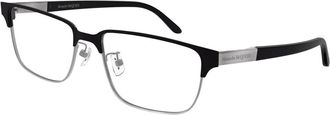 Alexander McQueen Alexander McQueen, Glasses, male, Black, Size: 56 MM Am0346O Sunglasses