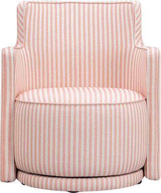 TOV Furniture Tov Furniture Passe Striped Swivel Chair