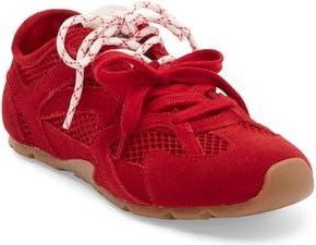 Steve Madden Aziel Mesh Sneaker in Red at Nordstrom Rack, Size 8.5