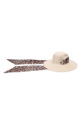 Eugenia Kim Cassidy Packable Straw Fedora in Ivory at Nordstrom
