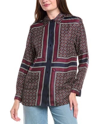 Sandro Silk Shirt