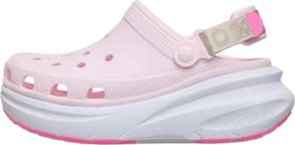 Crocs New Crush Dynamic Puff Color Block Ice Pink 214096-7DF