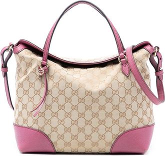 Gucci Pre-owned Gucci Medium GG Canvas Bree Satchel Ladies 353120 001998