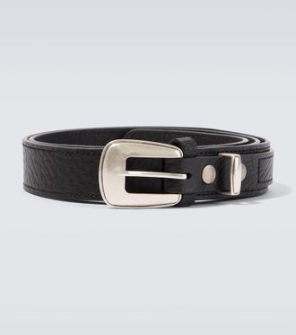 Christophe Lemaire Layered leather belt