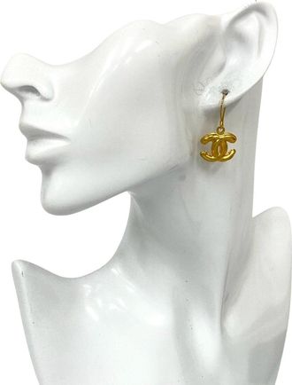 Chanel Plating Stud Earrings (Pre-Owned)