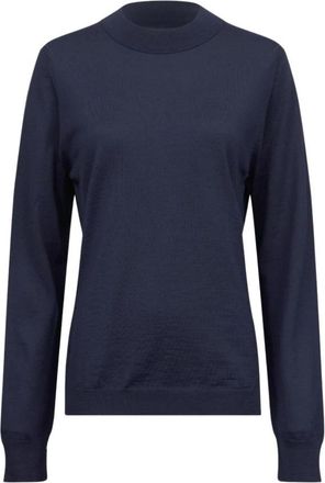 Maison Margiela Round-neck Truien - Heren - Ronde hals truien - Blauw - XS - Truien & Vesten