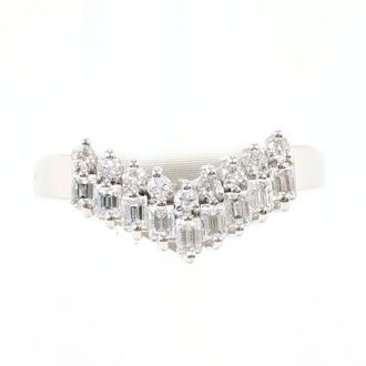 C&A Platinum Platinum 900 Band Ring (Pre-Owned)