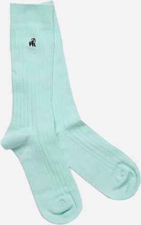 Swole Panda Womens MINT SOCKS - Blue - Size: 4/4.5/5/5.5/6/6.5/7