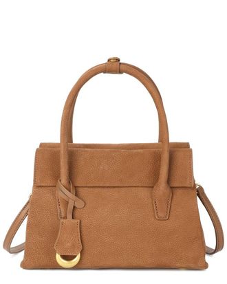 Tiffany & Fred Classic Suede Top Handle Bag