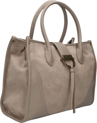 Hispanitas Tassen, Dames, Beige, ONE Size, Su&egrave;de, Dames Schoudertassen Bi 265022