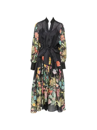 Lavi Womens Printed Long Dress