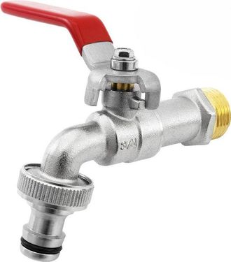 OEM Grifo De Agua De Lat&oacute;n De Primera Calidad De 3/4 De Pulgada, Resistente Al &Oacute;xido Y A Las Heladas Para Jard&iacute;n, Lavadora, Verduras, 3/43/4