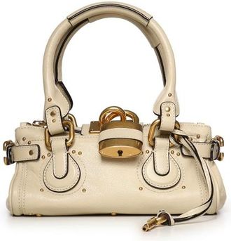 Chlo&eacute; Small Paddington Bag In Grained Leather