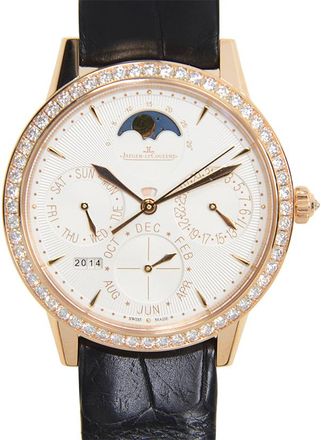 Jaeger-LeCoultre Rendez-Vous Perpetual Calendar Silver Dial Ladies Watch Q3492420