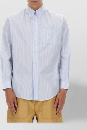 Drôle de Monsieur striped shirt button-down collar
