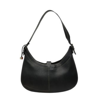 Bally Leather Shoulder Bag (Pre-Owned)