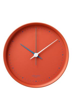 Georg Jensen Koppel Wall Clock in Red at Nordstrom