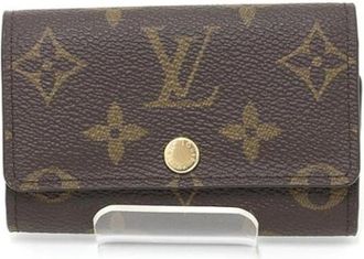 Louis Vuitton Pre-owned Monogram Keycase - Dames - Vintage Accessoires - Bruin - ONE Size - Vintage