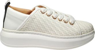 Alexander Smith Pelle Sneaker - Dames - Sneakers - Wit - 36 EU - Leer - Schoenen