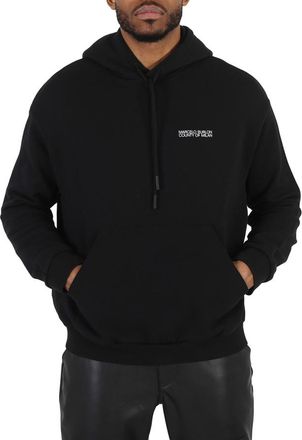 Marcelo Burlon County Of Milan Cross-Motif Hoodie, Size Small