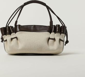 Hereu Borsa Arta Hereu in canvas di cotone e pelle