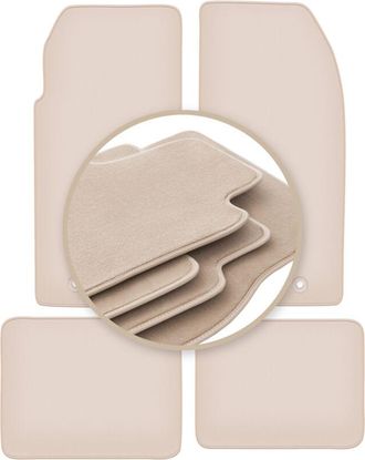 OEM Alfombrillas Premium Beige Para: Peugeot 205 Cabrio 1983-1998