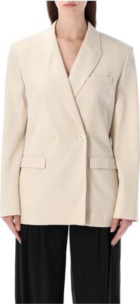 Isabel Marant Dames, Jassen, Beige, Maat: S Zijde