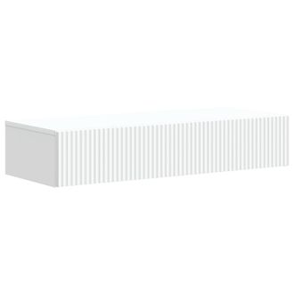 vidaXL Mesa Lateral Montada En La Pared 87,5 X 34,5 X 17 Cm Vidaxl
