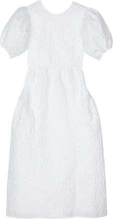 Cecilie Bahnsen Catrine Dress - Dames - Casual kleedjes - Wit - 2XS - Katoen - Kleedjes