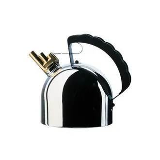 Alessi 9091 Fm Tetera De Dise&ntilde;o 2 Litros Plateada