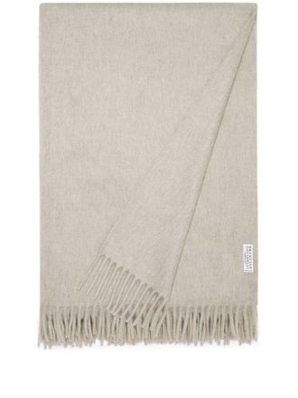 Brunello Cucinelli Coperta con frange (200cm x 150cm) - Toni neutri