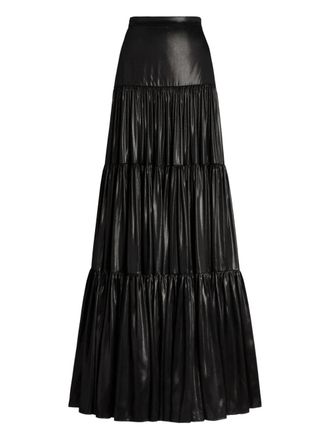 Ralph Lauren Collection sutton skirt - women - Silk - 6 - Black