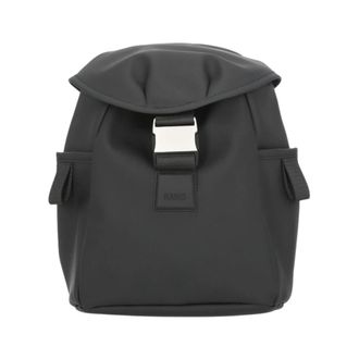 Rains Valera Bucket Backpack Mini - unisex - Tassen - Zwart - Maat: ONE Size Poliester