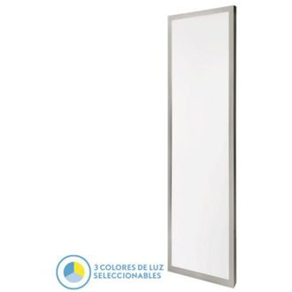 Fabrilamp Fabrilamp - Panel Llano 72w 3000k-4000k-6500k 3,8x30x120 Cm Niquel 7200lm