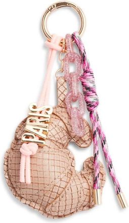 Chelsea28 Paris Bag Charm in Pink Multi- Gold at Nordstrom