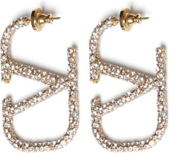 Valentino Garavani Accessoires, Dames, Geel, ONE Size, Nylon, Gouden Zijde & Nylon Sieraden