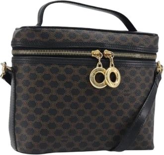 Celine Pre-owned Vintage Macadam Canvas Crossbody - - Pre-owned - Donna - Nero - ONE SIZE